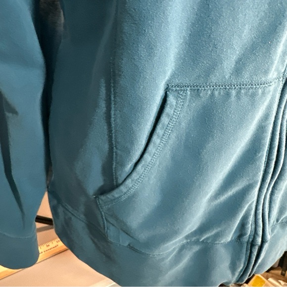 Women’s Size Large L.L. Bean Jacket Cotton Blend With Pockets - Picture 3 of 7